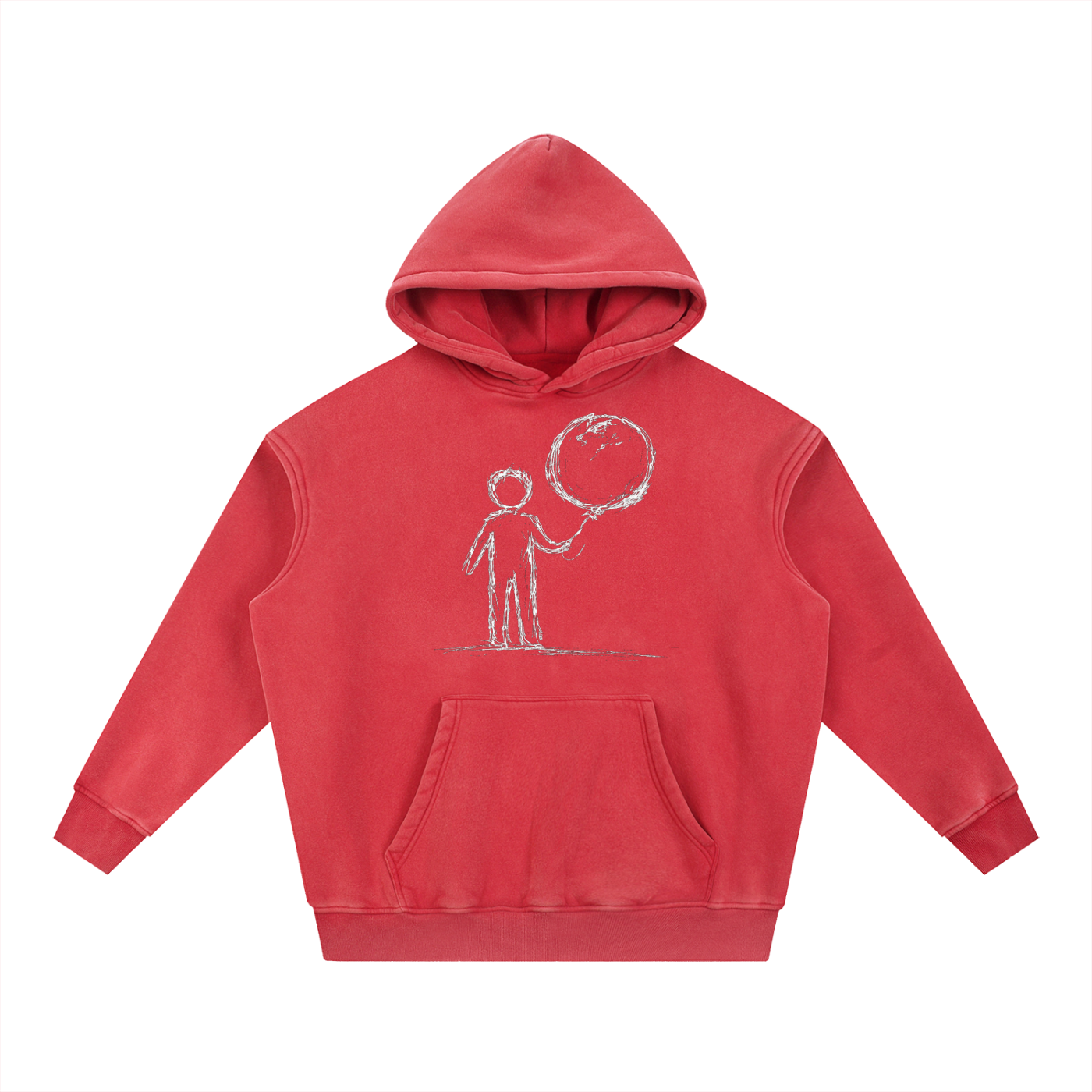 Balloon boy hoodie (White)